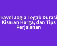Travel Jogja Tegal: Durasi, Kisaran Harga, dan Tips Perjalanan