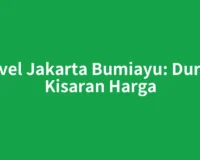Travel Jakarta Bumiayu: Durasi, Kisaran Harga