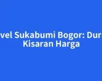 Travel Sukabumi Bogor: Durasi, Kisaran Harga